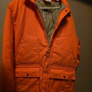 Vintage Walls Blizzard Pruf Hunting Coat Blaze Orange Mens/Unisex Large